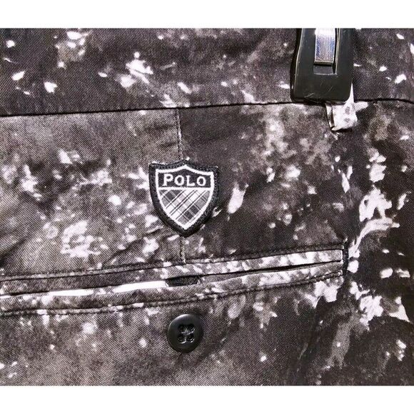 POLO RALPH LAUREN GOLF Mens 33 Link Fit Scenic Print Shorts Bermuda Clubhouse EC - Picture 3 of 6